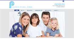 Desktop Screenshot of jamesparkdentistry.com